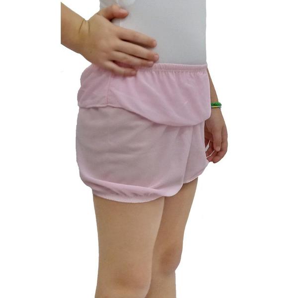 Imagem de Short Ballet Aquecimento Ritmus Com Babado Jersey Feminino