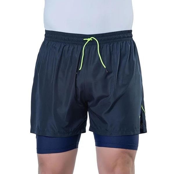 Imagem de Short Duplo Elite Masculino Running 31494 Esporte Treino