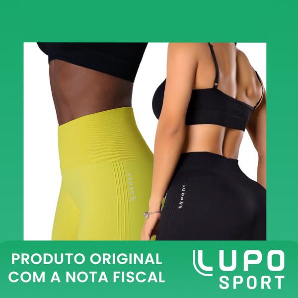 Imagem de Short Feminino Lupo Esporte Fitness Basic Sem Costura Shorts