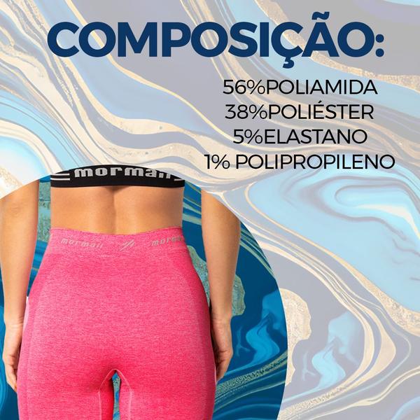 Imagem de Short Fitness Fit Feminino Para Academia Corrida Treino Modelo Sem Costura Mormaii