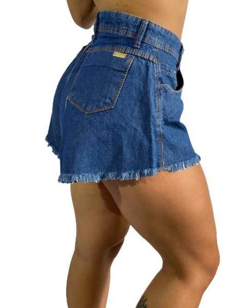 Imagem de Short Jeans Feminino Gode Cintura Alta Soltinho C38