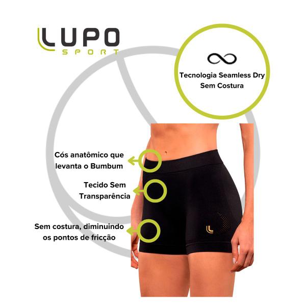 Imagem de Short Legging Fitness S/ Costura Feminino Lupo 71144