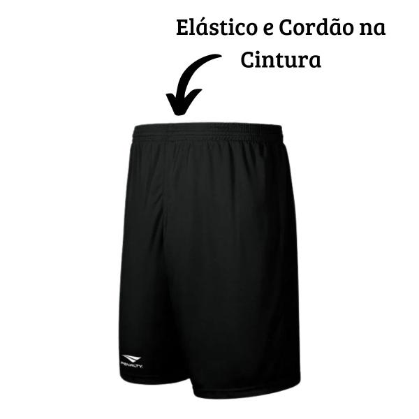 Imagem de Short Masculino Calção Futebol Academia Penalty Bermuda Liso