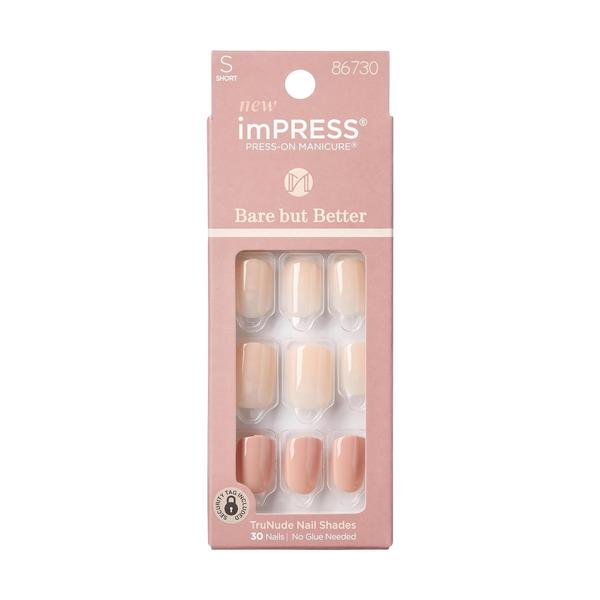 Imagem de Short nu Press On Nails Impress Bare Bare But Better TruNude