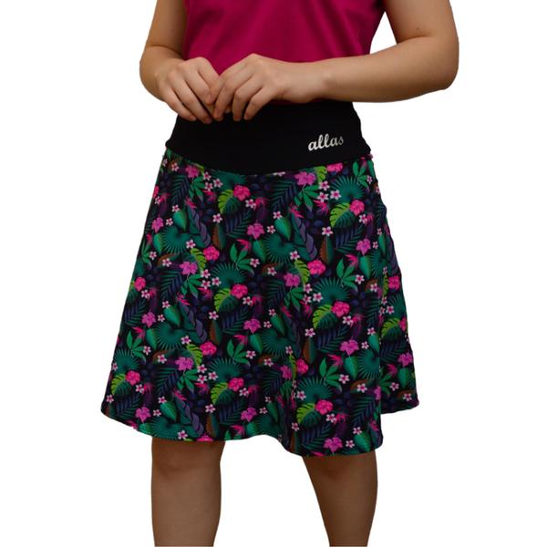 Short Saia Evasê Evangélica Roupa Fitness Modesta Uv50+ Academia Atividade Física - ALLAS MODA FITNESS EVANGÉLICA Imagem de Short Saia Evasê Evangélica Roupa Fitness Modesta Uv50+ Academia Atividade Física