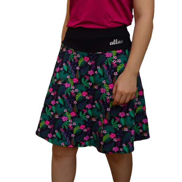Short Saia Evasê Evangélica Roupa Fitness Modesta Uv50+ Academia Atividade Física - ALLAS MODA FITNESS EVANGÉLICA Imagem de Short Saia Evasê Evangélica Roupa Fitness Modesta Uv50+ Academia Atividade Física