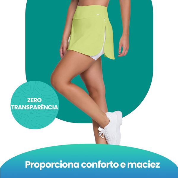 Imagem de Short Saia Feminino Fitness Academia Esportes Selene