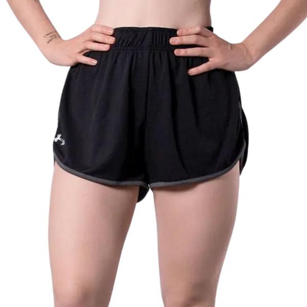 Imagem de Short Under Armour Tech Mesh 3 BRZ Preto e Cinza- Feminino