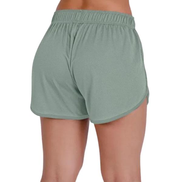 Imagem de Short Under Armour Tech Mesh 3 BRZ Verde e Prata - Feminino