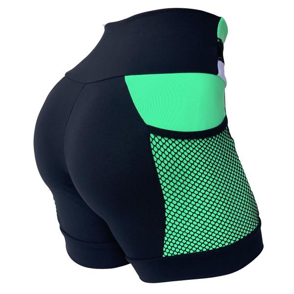 Shorts Academia Bermuda Fitness Ginastica Tela, Bolso Lateral, Tecido Poliamida, Proteção UV - D.A Modas Imagem de Shorts Academia Bermuda Fitness Ginastica Tela, Bolso Lateral, Tecido Poliamida, Proteção UV