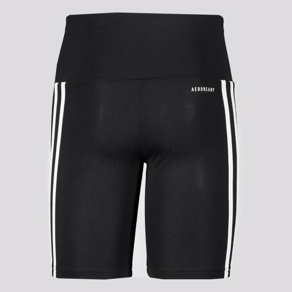 Imagem de Shorts Adidas Bike Juvenil Feminino Preto e Branco