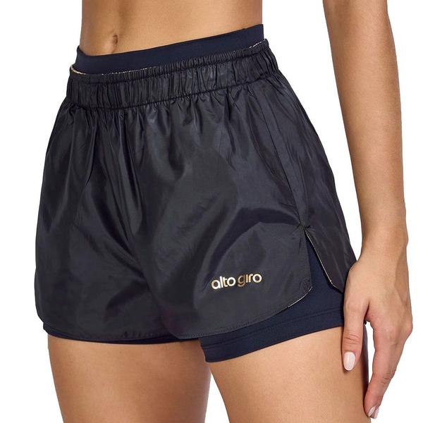 Imagem de Shorts Alto Giro 2 Em 1 Reflect Feminino