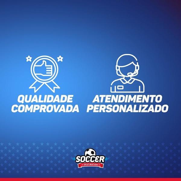 Imagem de Shorts Azul Joma Bermuda Calção Com Bolso Treino Academia