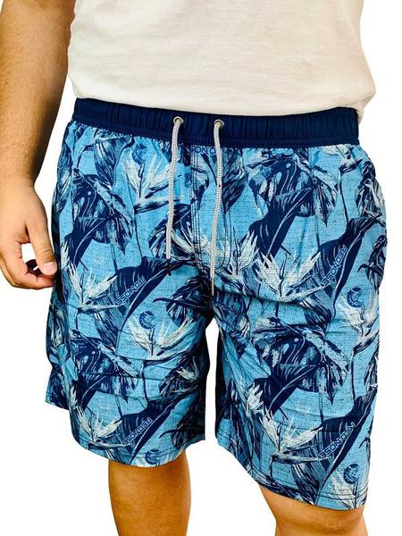 Imagem de Shorts Bermuda Masculina Plus Size Treino Casual Praia Academia Floral Red Nose 9148011