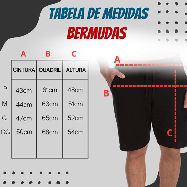 Imagem de Shorts Bermuda Masculina Praia Treino Academia Exercício Funcional Verão Corrida Lisa