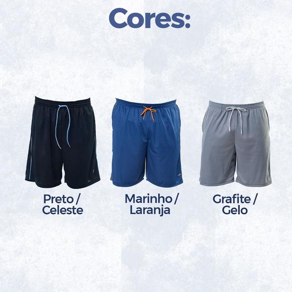 Imagem de Shorts Calção Elite Masculino Plus Size Do G1 Ao G6