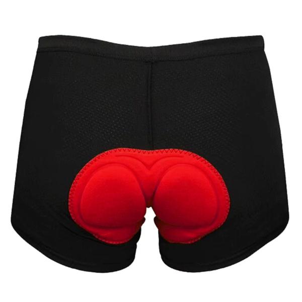 Imagem de Shorts Ciclismo Masculino Forro Espuma D45 Vermelho Bike MTB