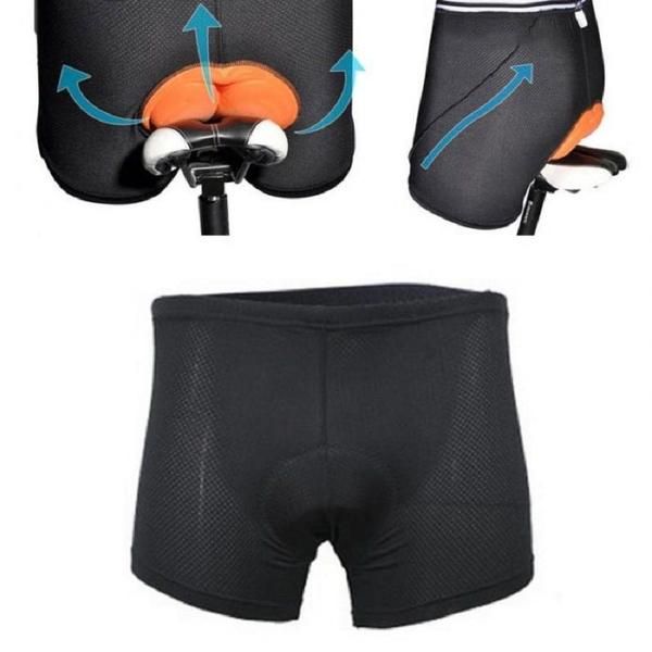 Imagem de Shorts Ciclismo Masculino Forro Espuma D45 Vermelho Bike MTB