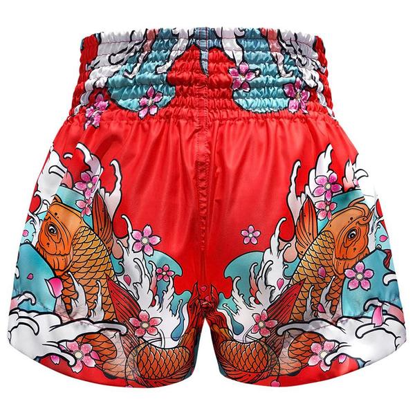 Imagem de Shorts de boxe de Muay Thai Tuff TUF-MS637-RED para homens X