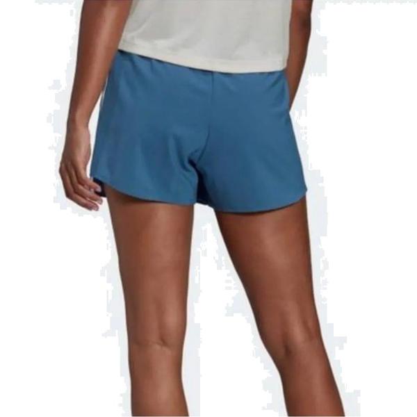 Imagem de Shorts de corrida feminino adidas 3s woven esportivo bolsos