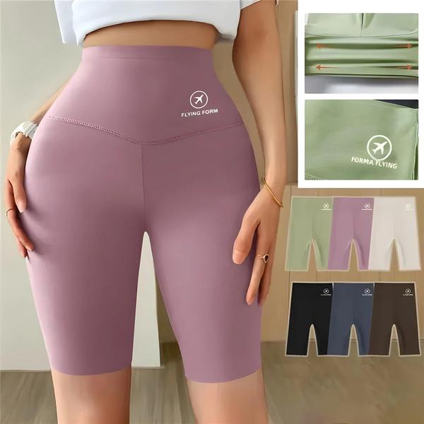 Imagem de Shorts de Yoga Cintura Alta Push Up - M ao XL - Fitness, Ciclismo e Ginástica