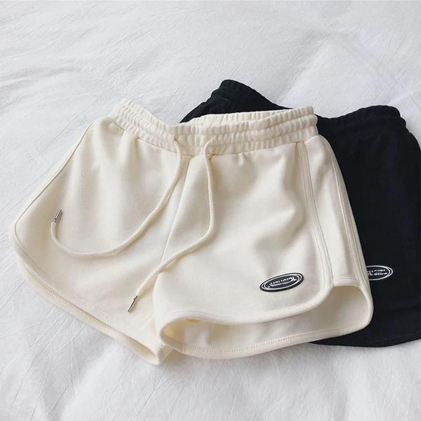 Imagem de Shorts de Yoga Feminino Cintura Alta com Cordão - Casual, Leve e Soltinho para Verão