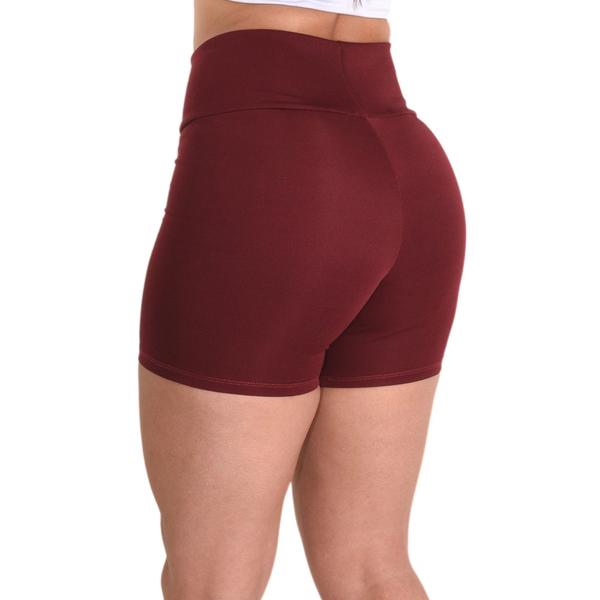 Imagem de Shorts Feminino Academia Suplex Legging Modelador Cós Alto