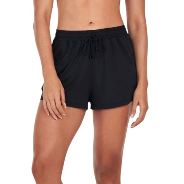 Imagem de Shorts Feminino Alto Giro Preto - 24774