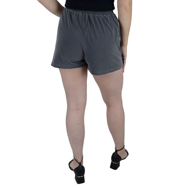 Imagem de Shorts Feminino Babicat Estonado Cinza - B2852