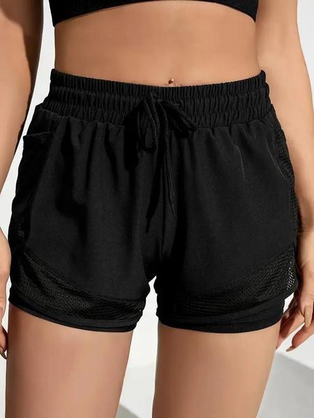 Imagem de Shorts Feminino de Secagem Rápida para Esportes - Anti-Reflexo, com Bolsos