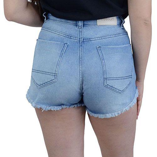 Imagem de Shorts Feminino FreeSurf Jeans Ripped Denin - 121201