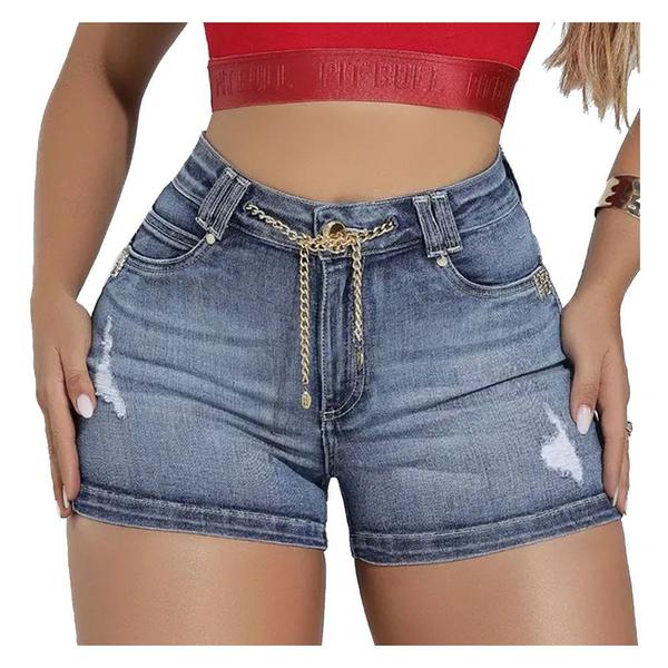 Imagem de Shorts Feminino Pit Bull Jeans Hot Pants - 83620