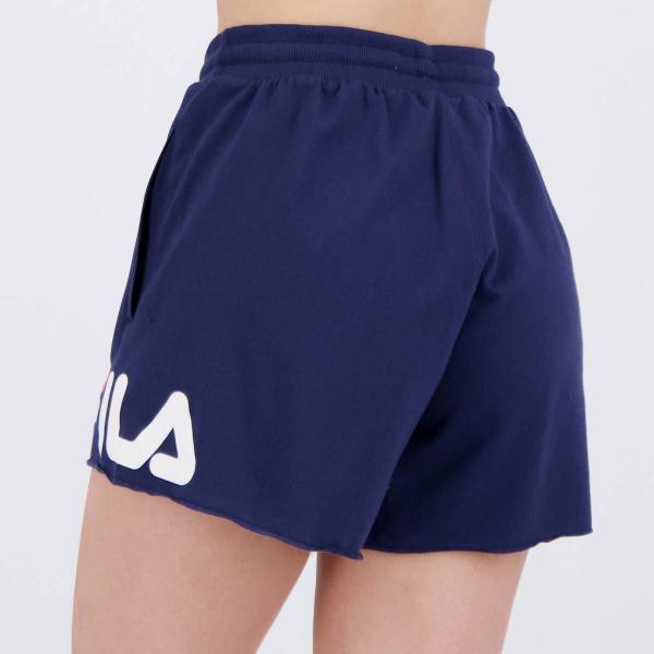 Imagem de Shorts Fila Letter Light Feminina Marinho