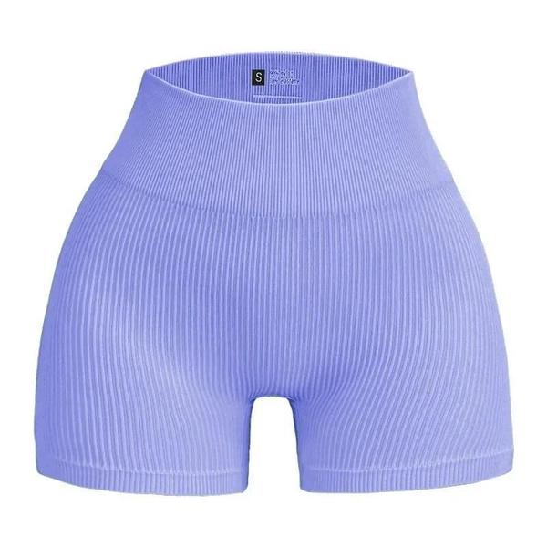 Imagem de Shorts Fitness Feminino Cintura Alta - Sem Costura, Elástico e Modelador