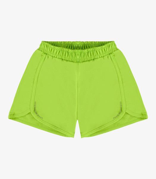 Imagem de Shorts Infantil Em Moletinho Rovi Kids Verde