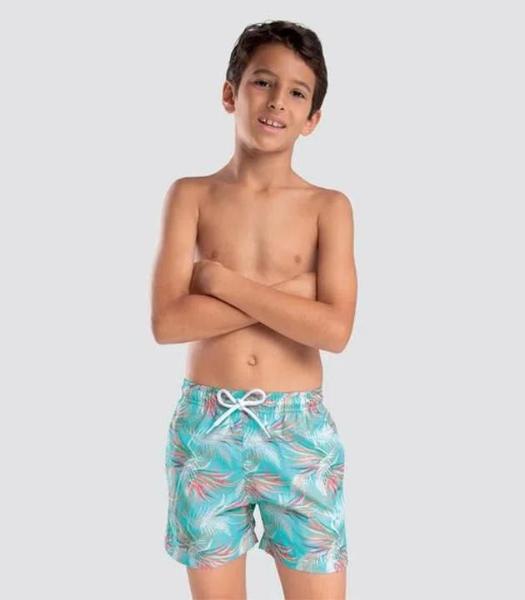 Imagem de Shorts infantil estampado aquarela