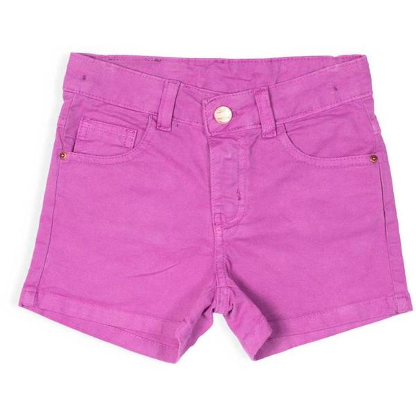 Imagem de Shorts Infantil Mania Kids Clochard Cargo Collor cor Uva