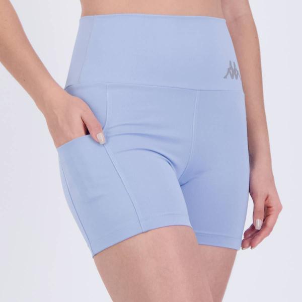 Imagem de Shorts Kappa Pocket Feminino Azul Claro