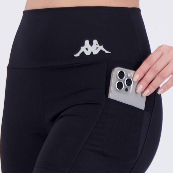 Imagem de Shorts Kappa Pocket Feminino Preto