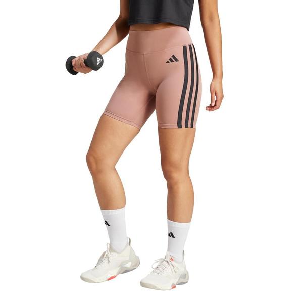 Shorts Legging Optime Essentials Três Listras - Adidas Shorts Legging Optime Essentials Três Listras - Adidas