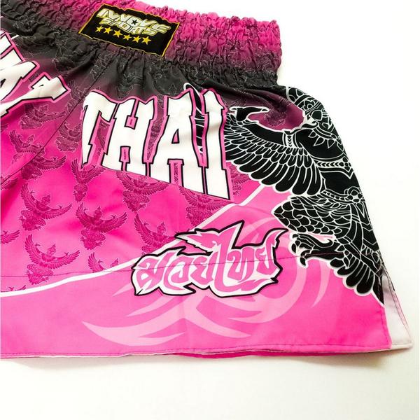 Imagem de Shorts Muay Thai Kick Boxing Pink Garuda