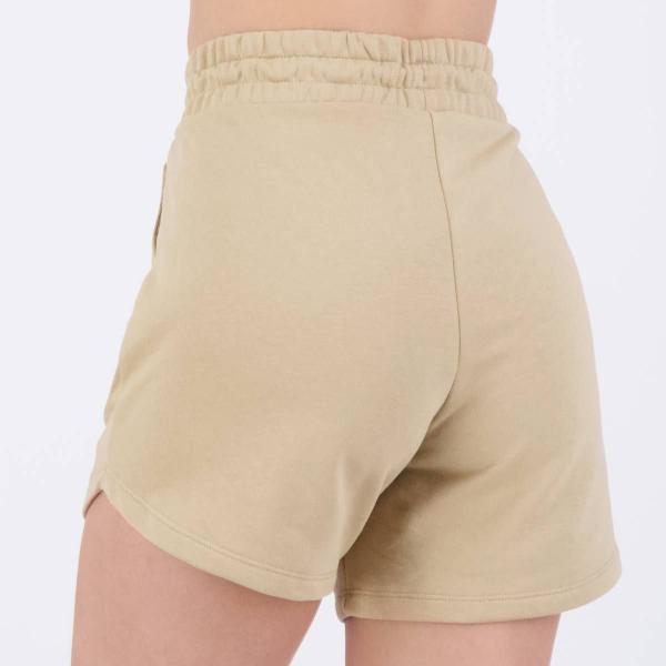 Imagem de Shorts Puma ESS 5 High Waist Feminino Bege