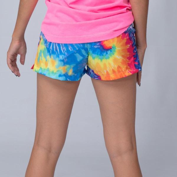 Imagem de Shorts Qix Feminino De Tactel Tie Dye