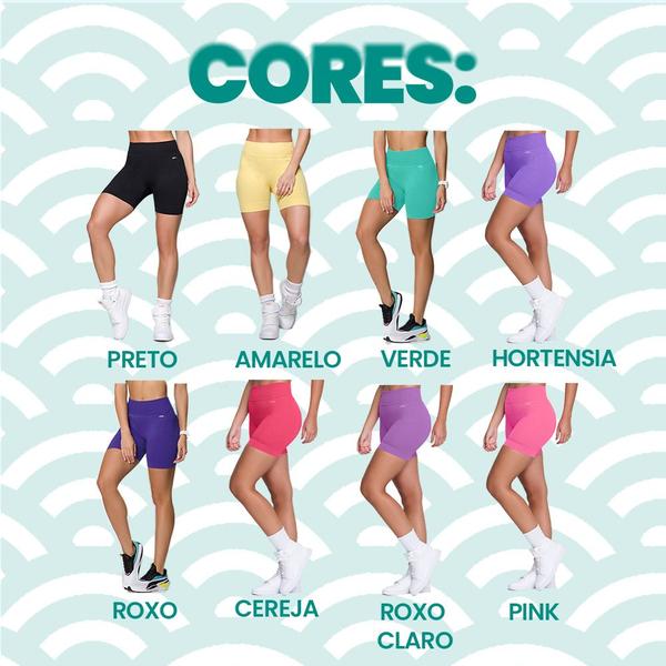 Shorts Selene Sport Feminino Fitness De Academia Original Imagem de Shorts Selene Sport Feminino Fitness De Academia Original