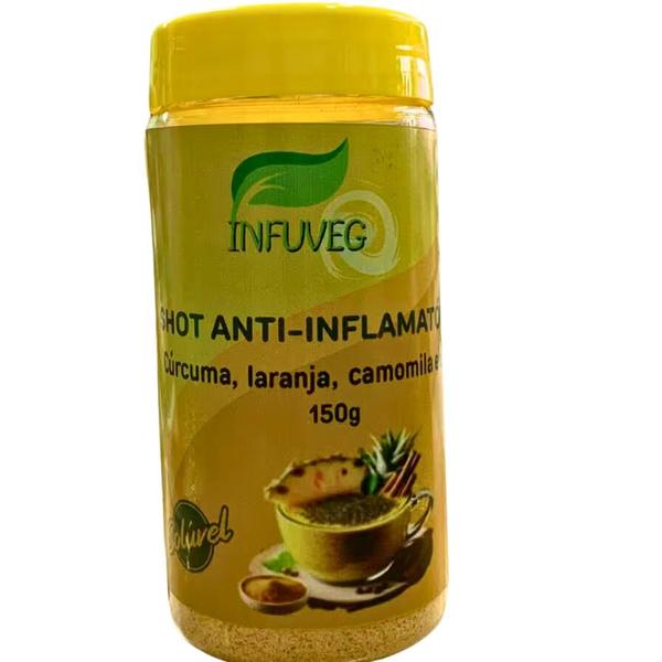 Imagem de Shot Anti-Inflamatório Cúrcuma Laranja e Camomila 150g Infuveg