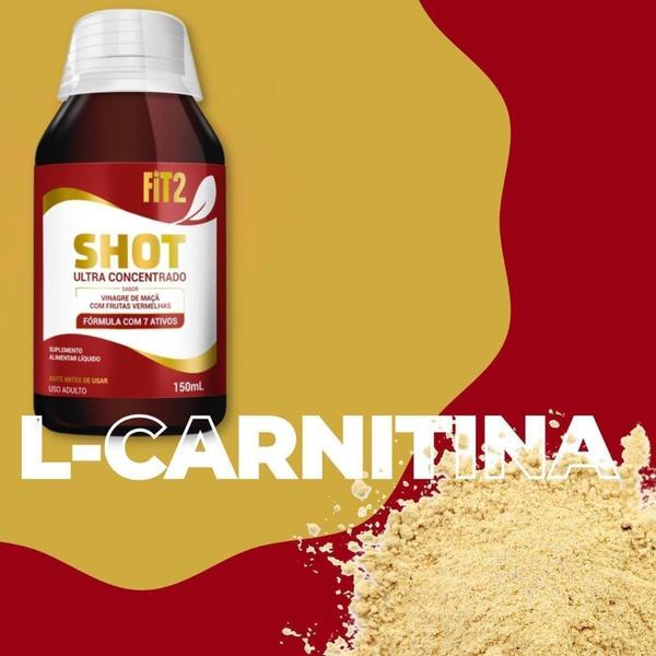 Imagem de Shot Fit2 Vinagre De Maçã Suplemento Alimentar Natural 150Ml