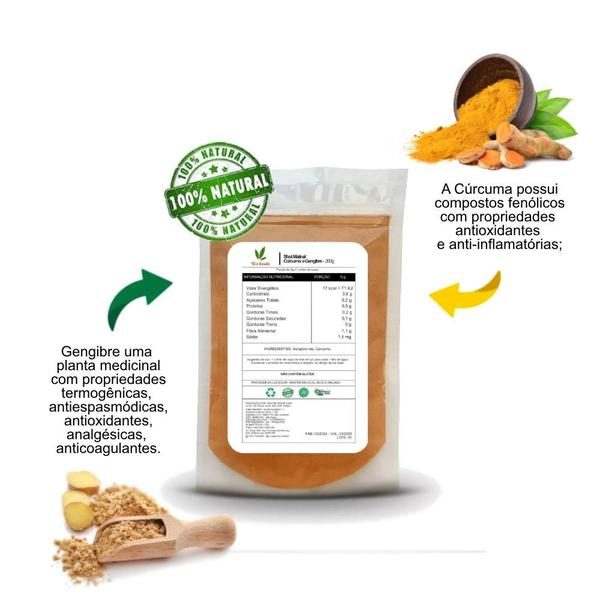 Shot Matinal Cúrcuma com Gengibre 200g We Foods Imagem de Shot Matinal Cúrcuma com Gengibre 200g We Foods