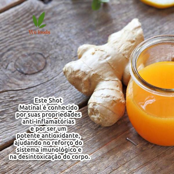 Shot Matinal Cúrcuma com Gengibre 200g We Foods Imagem de Shot Matinal Cúrcuma com Gengibre 200g We Foods
