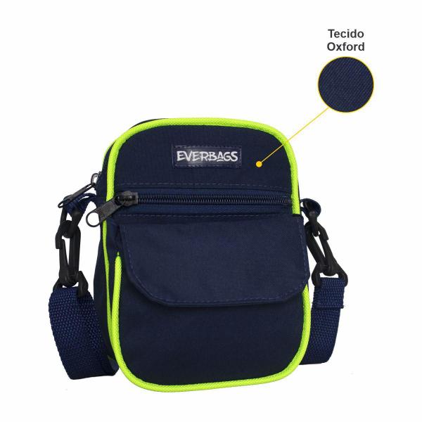 Imagem de Shoulder Bag Bolsa Treino Academia Esportivo Porta Documento Celular Espaçosa Transversal Multiuso