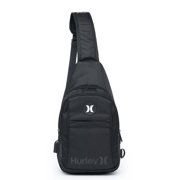 Imagem de Shoulder Bag Masculina Pochete Bolsa Transversal Hurley Reforçada Esportiva